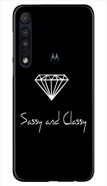 Sassy and Classy Mobile Back Case for Moto One Macro (Design - 264) Sassy and Classy Case for Moto One Macro (Design No. 264)