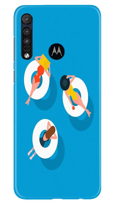 Girlish Mobile Back Case for Moto One Macro (Design - 306) Girlish Mobile Back Case for Moto One Macro (Design - 306)