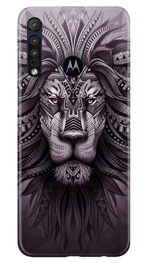 Lion Mobile Back Case for Moto One Macro (Design - 315) Lion Mobile Back Case for Moto One Macro (Design - 315)