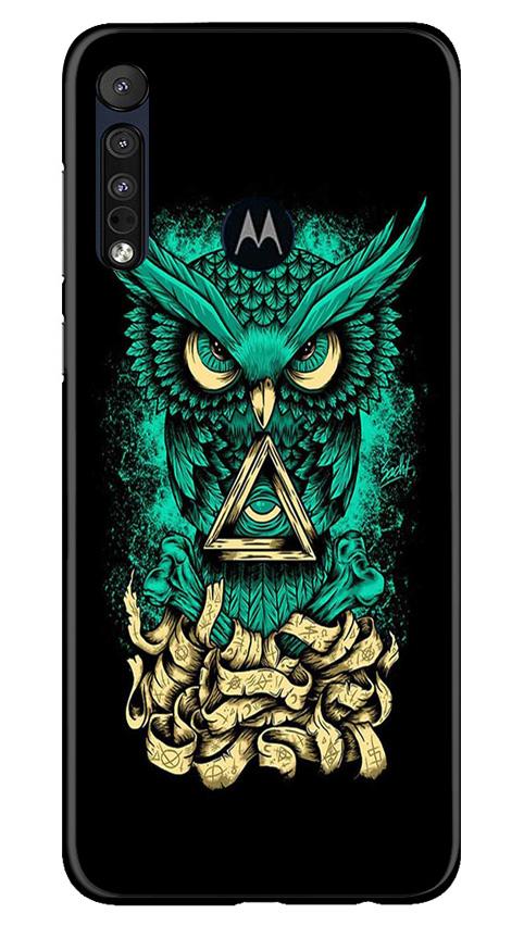 Owl Mobile Back Case for Moto One Macro (Design - 358) Owl Mobile Back Case for Moto One Macro (Design - 358)