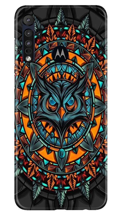 Owl Mobile Back Case for Moto One Macro (Design - 360) Owl Mobile Back Case for Moto One Macro (Design - 360)