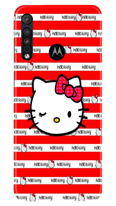 Hello Kitty Mobile Back Case for Moto One Macro (Design - 364) Hello Kitty Mobile Back Case for Moto One Macro (Design - 364)