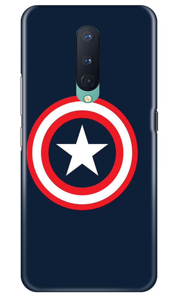 Captain America Mobile Back Case for OnePlus 8 (Design - 42) Captain America Case for OnePlus 8