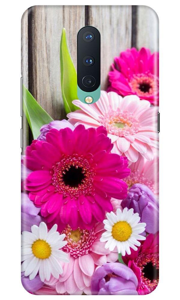 Coloful Daisy2 Mobile Back Case for OnePlus 8 (Design - 76) Coloful Daisy2 Case for OnePlus 8