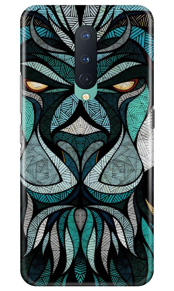 Lion Mobile Back Case for OnePlus 8 (Design - 97) Lion Case for OnePlus 8