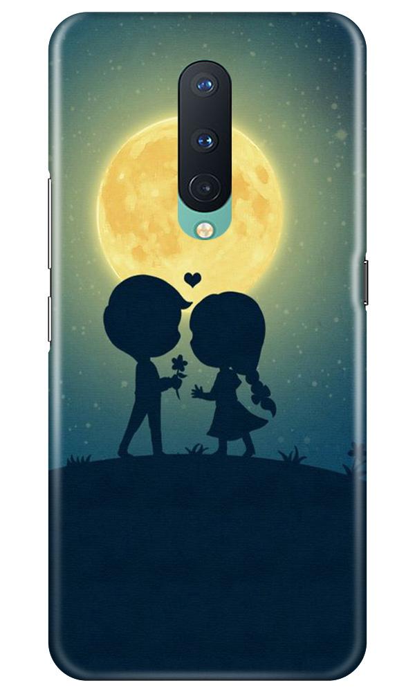 Love Couple Mobile Back Case for OnePlus 8 (Design - 109) Love Couple Case for OnePlus 8 (Design - 109)