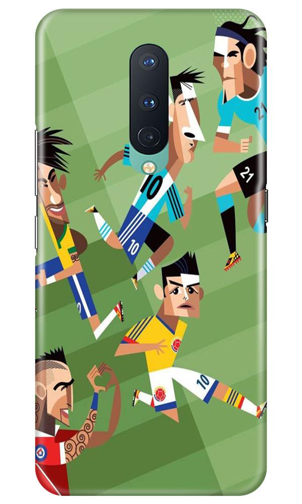 Football Mobile Back Case for OnePlus 8 (Design - 166) Football Case for OnePlus 8 (Design - 166)