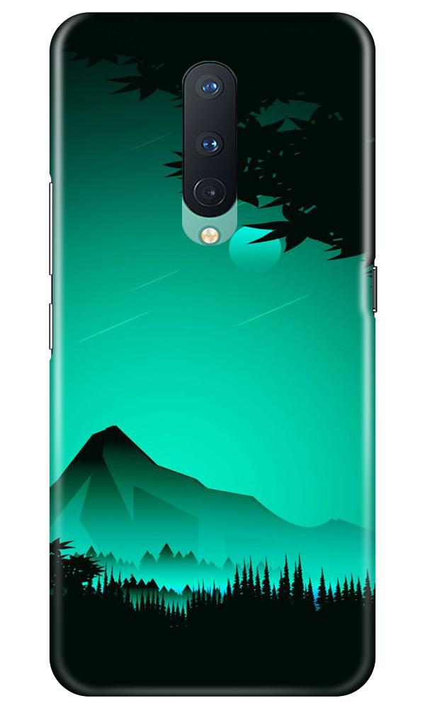 Moon Mountain Mobile Back Case for OnePlus 8 (Design - 204) Moon Mountain Case for OnePlus 8 (Design - 204)