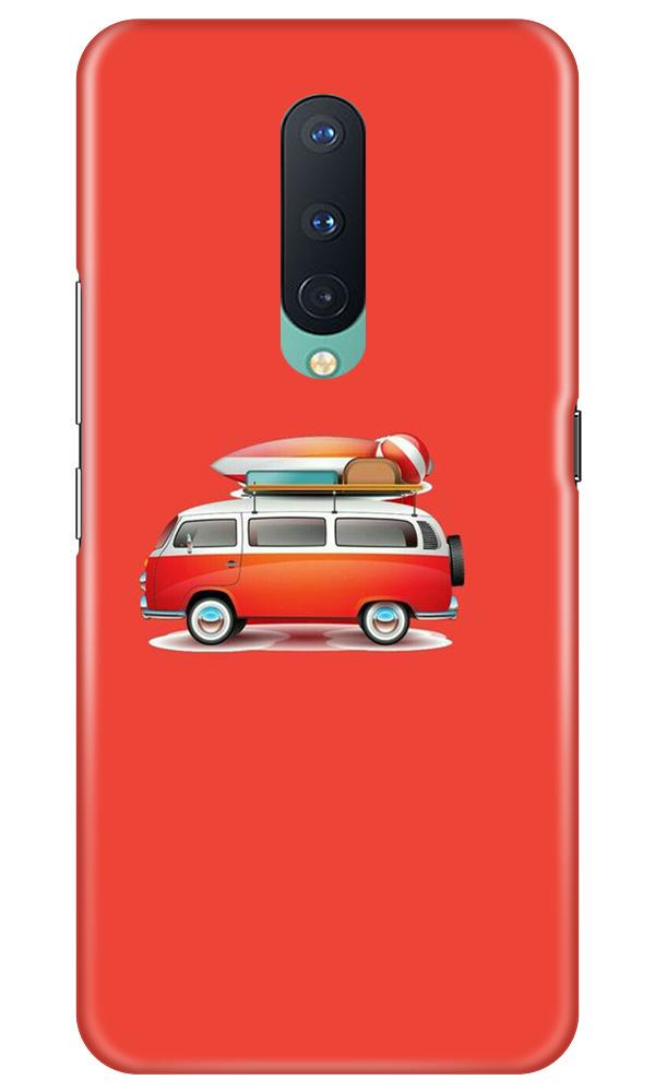 Travel Bus Mobile Back Case for OnePlus 8 (Design - 258) Travel Bus Case for OnePlus 8 (Design No. 258)