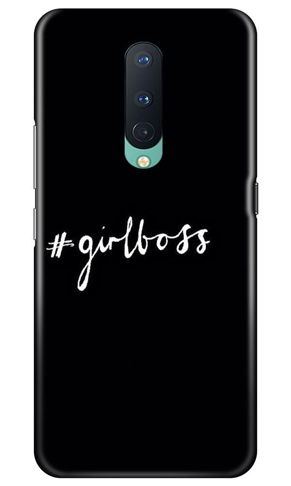 #GirlBoss Mobile Back Case for OnePlus 8 (Design - 266) #GirlBoss Case for OnePlus 8 (Design No. 266)