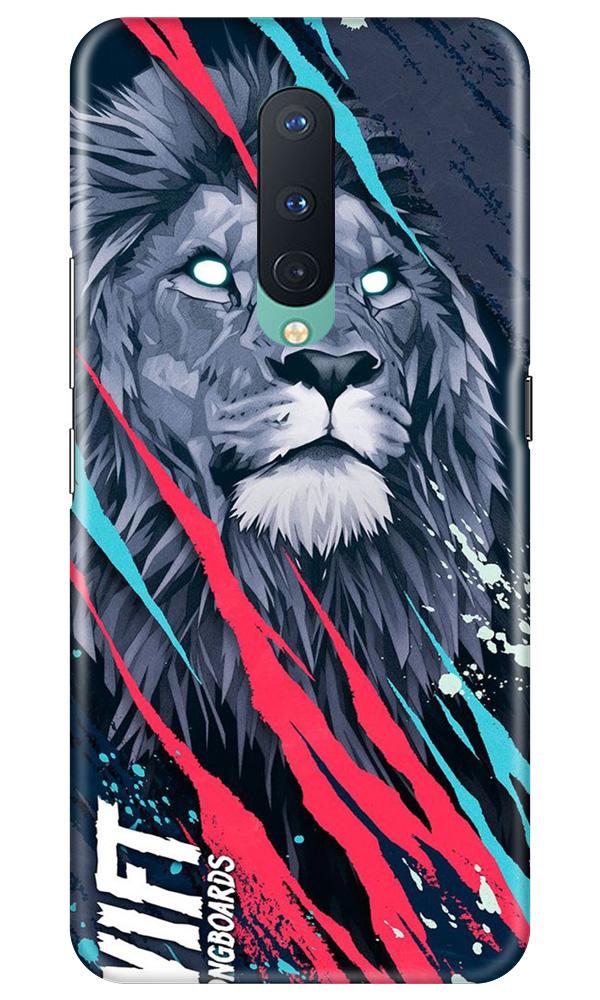 Lion Mobile Back Case for OnePlus 8 (Design - 278) Lion Case for OnePlus 8 (Design No. 278)