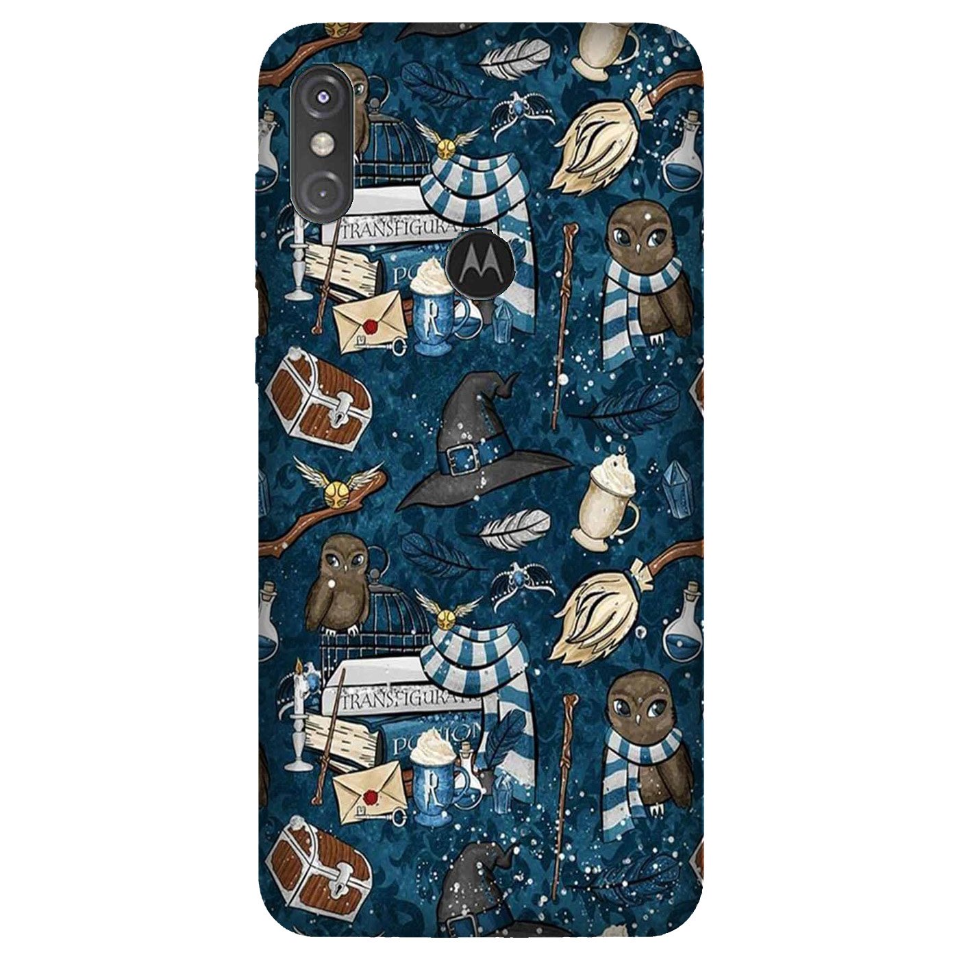 Magic Mobile Back Case for Moto One Power (Design - 313) Magic Mobile Back Case for Moto One Power (Design - 313)