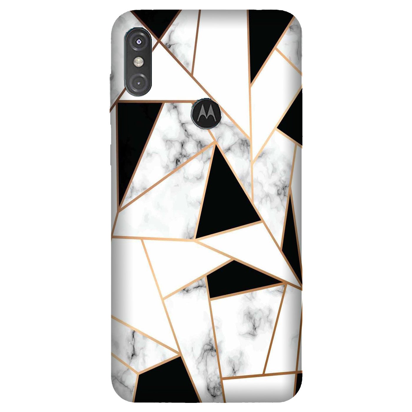 Marble Texture Mobile Back Case for Moto One Power (Design - 322) Marble Texture Mobile Back Case for Moto One Power (Design - 322)