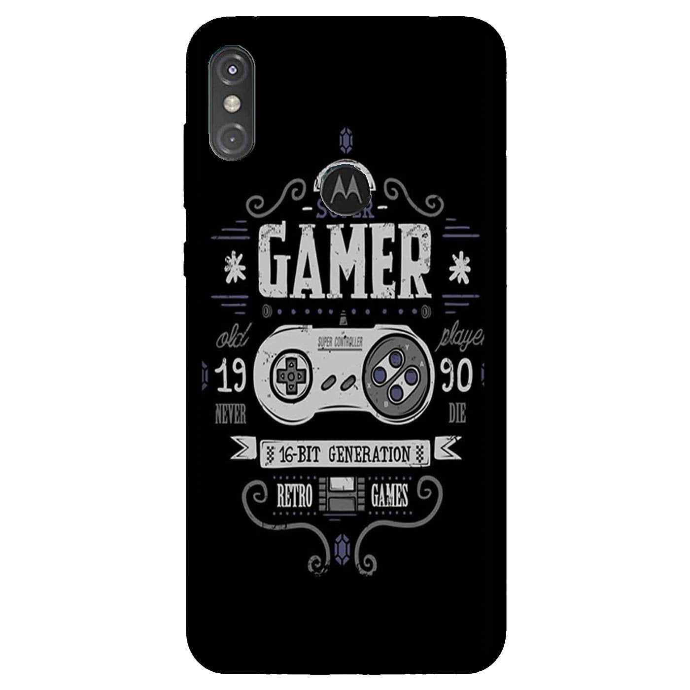 Gamer Mobile Back Case for Moto One Power (Design - 330) Gamer Mobile Back Case for Moto One Power (Design - 330)