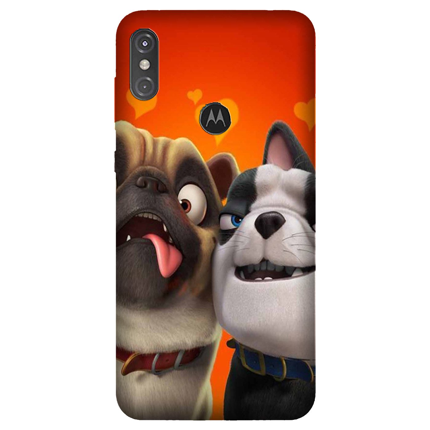 Dog Puppy Mobile Back Case for Moto One Power (Design - 350) Dog Puppy Mobile Back Case for Moto One Power (Design - 350)