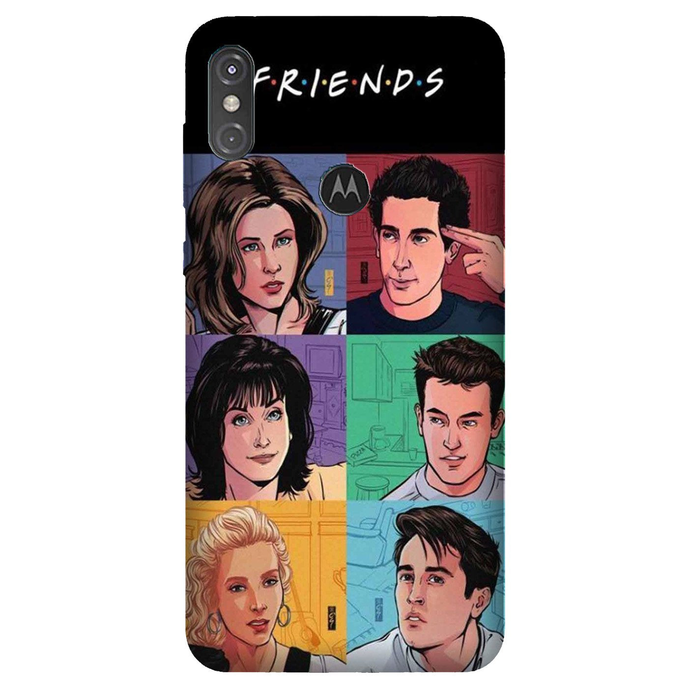 Friends Mobile Back Case for Moto One Power (Design - 357) Friends Mobile Back Case for Moto One Power (Design - 357)