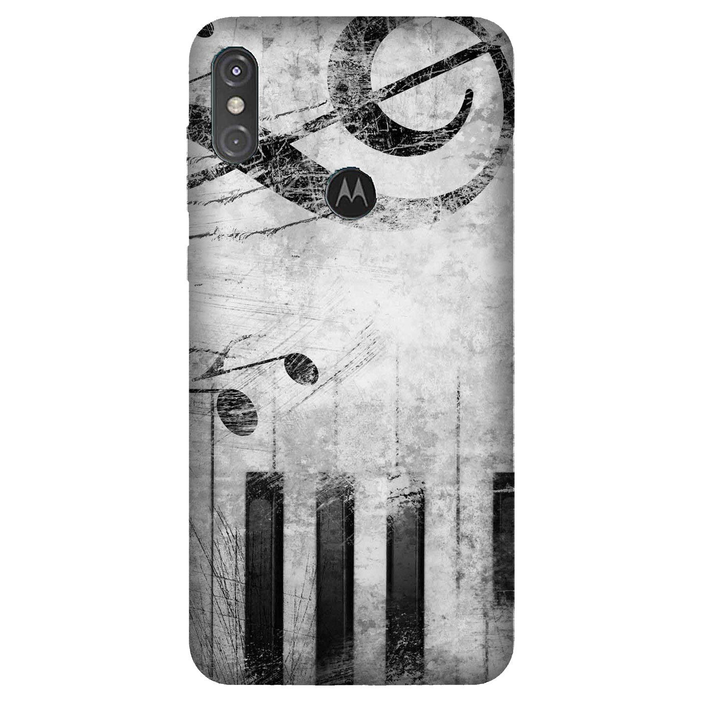 Music Mobile Back Case for Moto One Power (Design - 394) Music Mobile Back Case for Moto One Power (Design - 394)