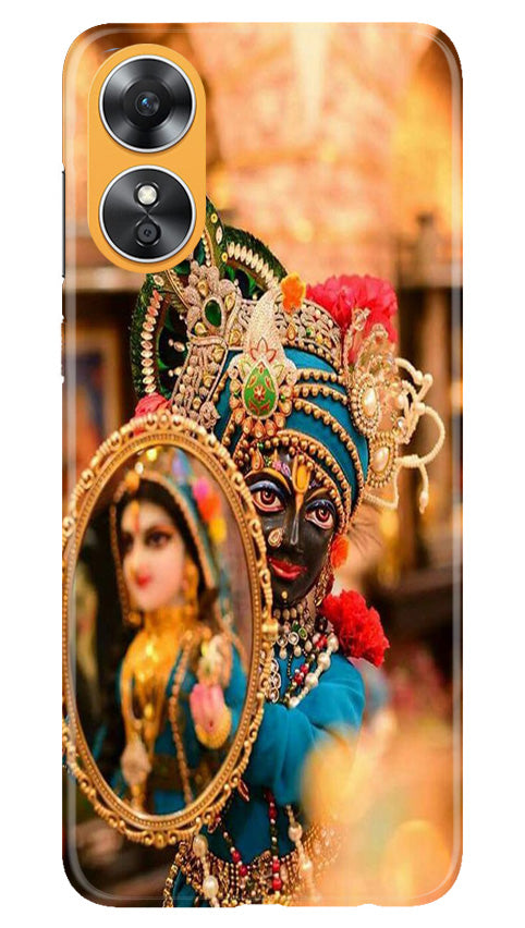 Lord Krishna5 Mobile Back Case for Oppo A17 (Design - 20) Lord Krishna5 Case for Oppo A17