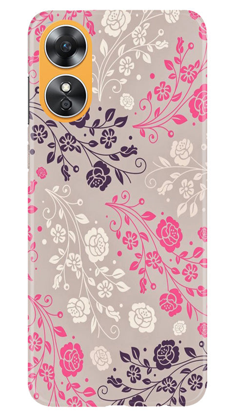 Pattern2 Mobile Back Case for Oppo A17 (Design - 82) Pattern2 Case for Oppo A17