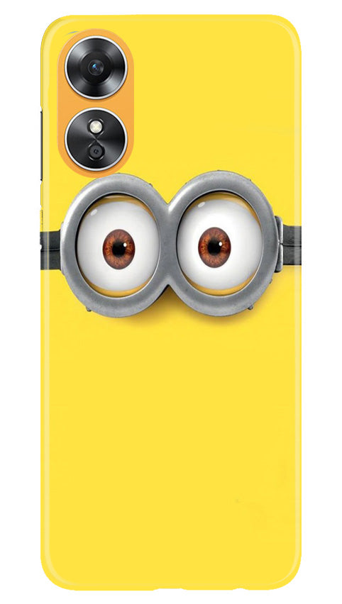 Minions Mobile Back Case for Oppo A17 (Design - 128) Minions Case for Oppo A17 (Design - 128)
