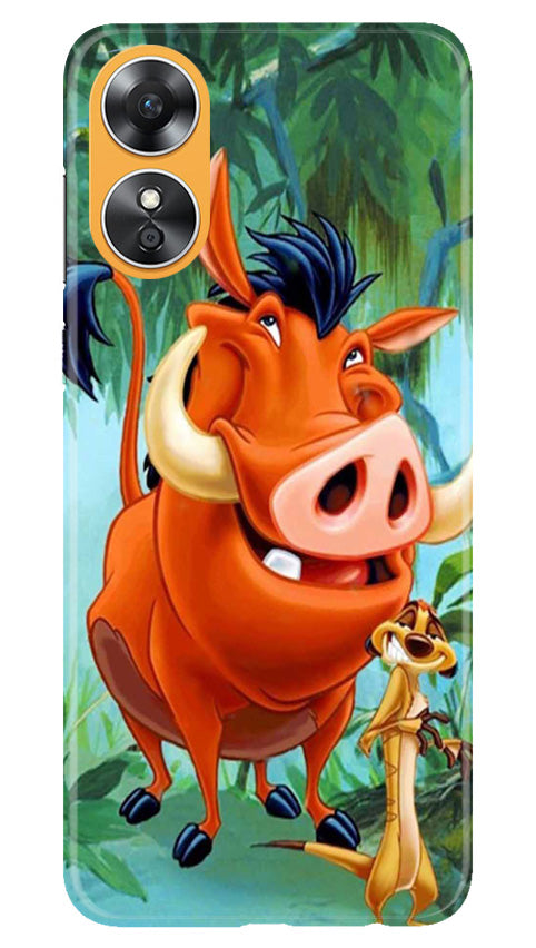 Timon and Pumbaa Mobile Back Case for Oppo A17 (Design - 267) Timon and Pumbaa Mobile Back Case for Oppo A17 (Design - 267)