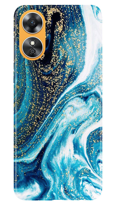 Marble Texture Mobile Back Case for Oppo A17 (Design - 270) Marble Texture Mobile Back Case for Oppo A17 (Design - 270)