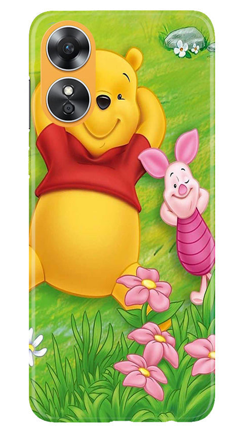 Winnie The Pooh Mobile Back Case for Oppo A17 (Design - 308) Winnie The Pooh Mobile Back Case for Oppo A17 (Design - 308)