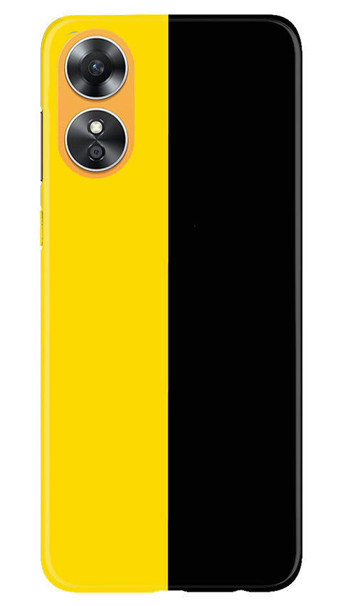 Black Yellow Pattern Mobile Back Case for Oppo A17 (Design - 354) Black Yellow Pattern Mobile Back Case for Oppo A17 (Design - 354)