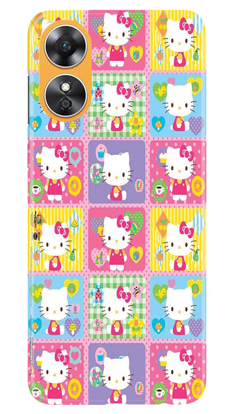 Kitty Mobile Back Case for Oppo A17 (Design - 357) Kitty Mobile Back Case for Oppo A17 (Design - 357)