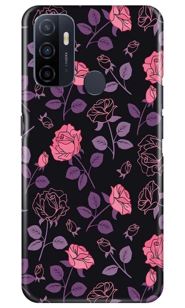 Rose Pattern Mobile Back Case for Oppo A33 (Design - 2) Rose Pattern Case for Oppo A33