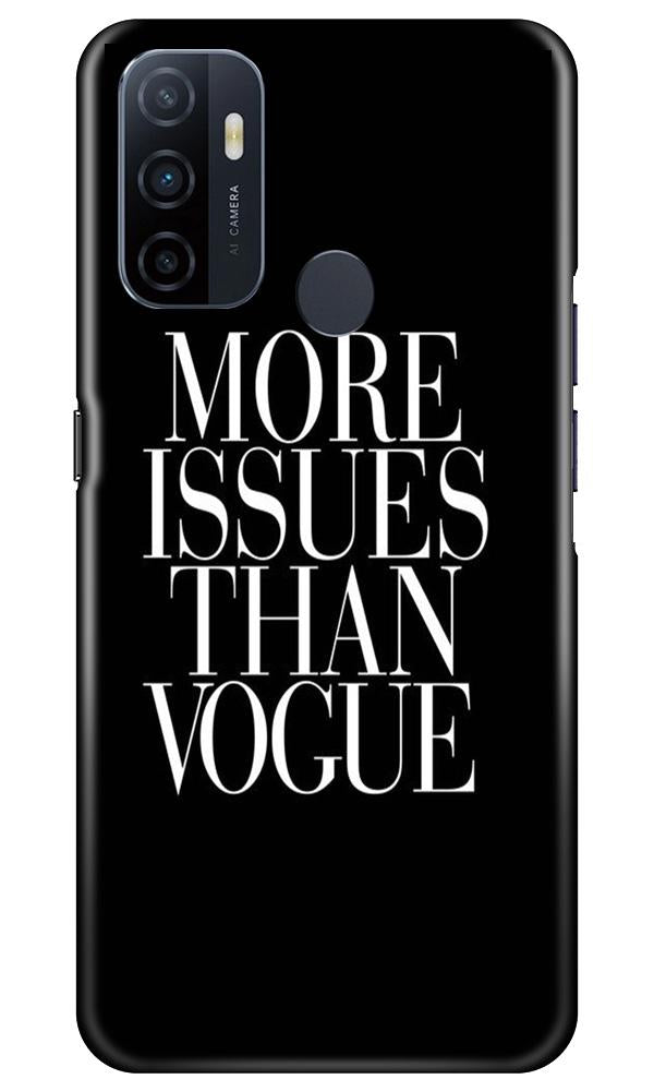 More Issues than Vague Mobile Back Case for Oppo A33 (Design - 74) More Issues than Vague Case for Oppo A33