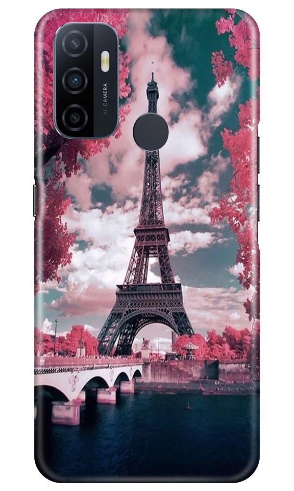 Eiffel Tower Mobile Back Case for Oppo A53 (Design - 101) Eiffel Tower Case for Oppo A53 (Design - 101)