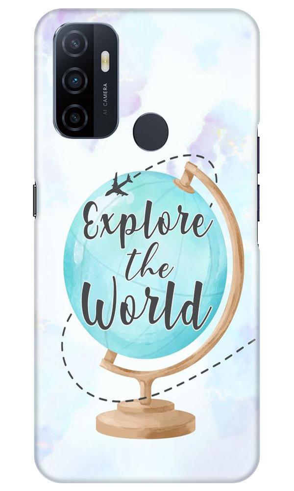 Explore the World Mobile Back Case for Oppo A33 (Design - 207) Explore the World Case for Oppo A33 (Design No. 207)