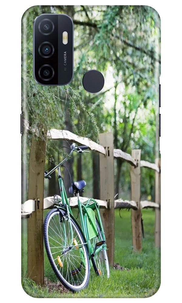 Bicycle Mobile Back Case for Oppo A53 (Design - 208) Bicycle Case for Oppo A53 (Design No. 208)