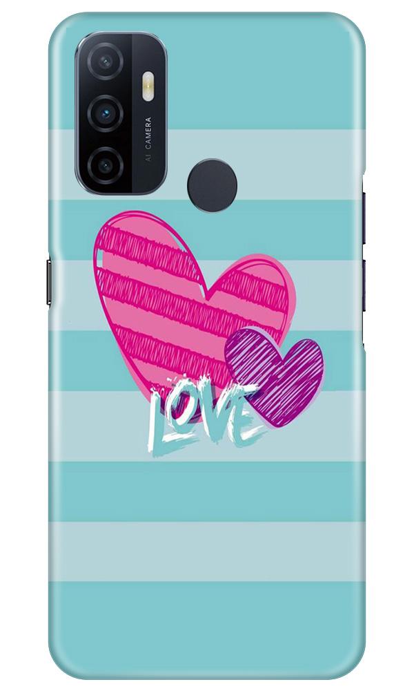 Love Mobile Back Case for Oppo A53 (Design - 299) Love Case for Oppo A53 (Design No. 299)