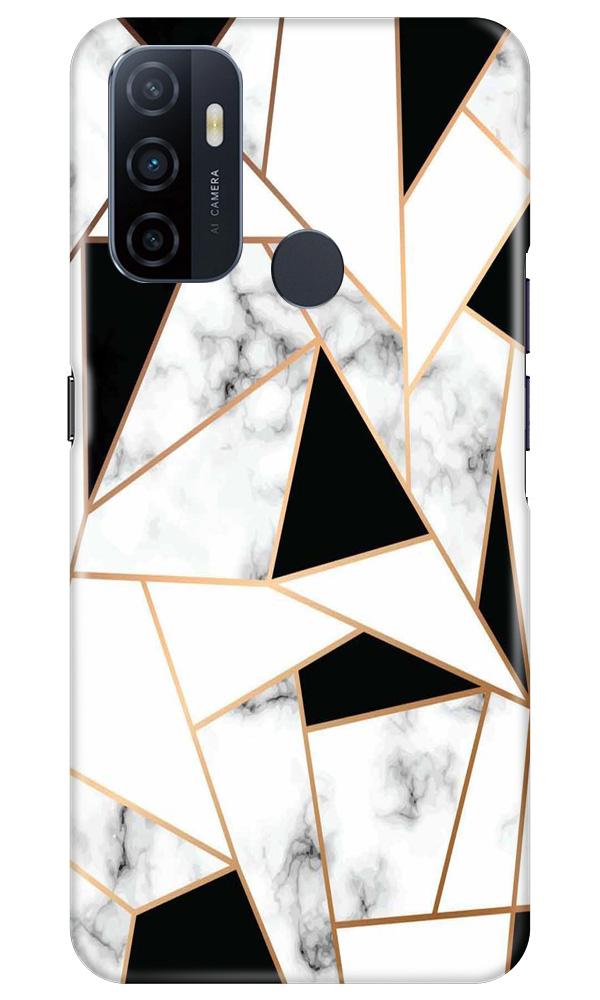 Marble Texture Mobile Back Case for Oppo A53 (Design - 322) Marble Texture Mobile Back Case for Oppo A53 (Design - 322)