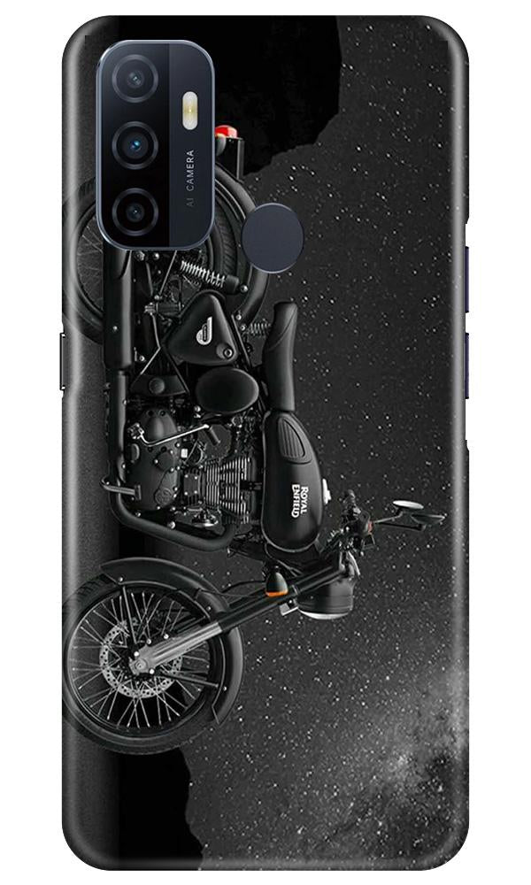 Royal Enfield Mobile Back Case for Oppo A53 (Design - 381)