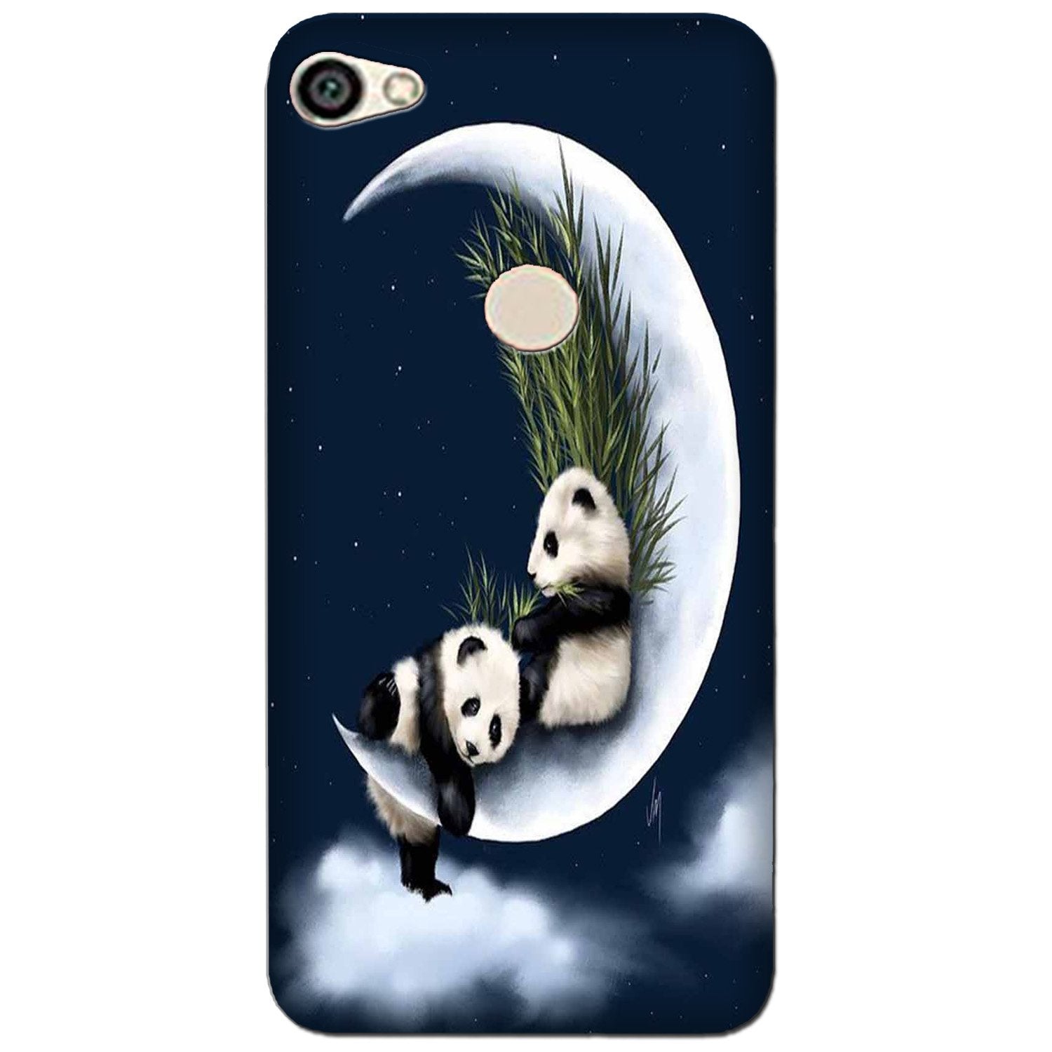Panda Moon Mobile Back Case for Oppo A57 (Design - 318) Panda Moon Mobile Back Case for Oppo A57 (Design - 318)
