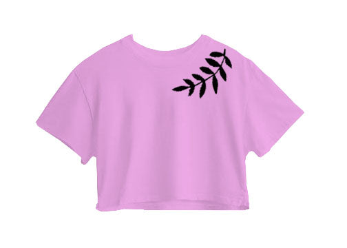 Leaves Crop Top Leaves Crop Top