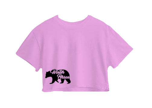Winter Person Crop Top Winter Person Crop Top