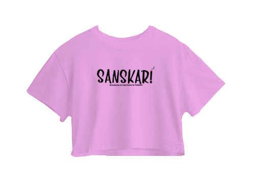 Sanskari Crop Top Sanskari Crop Top