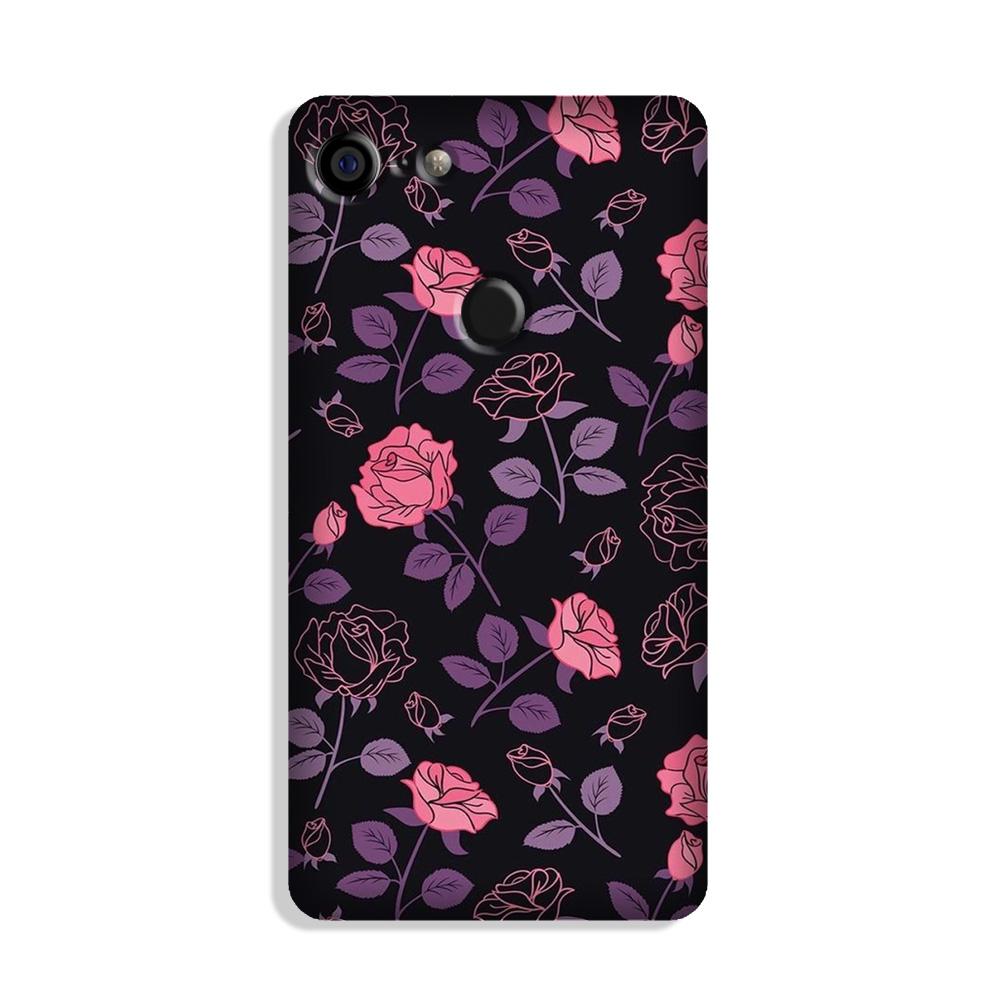 Rose Black Background Case for Google Pixel 3 Rose Black Background Case for Google Pixel 3