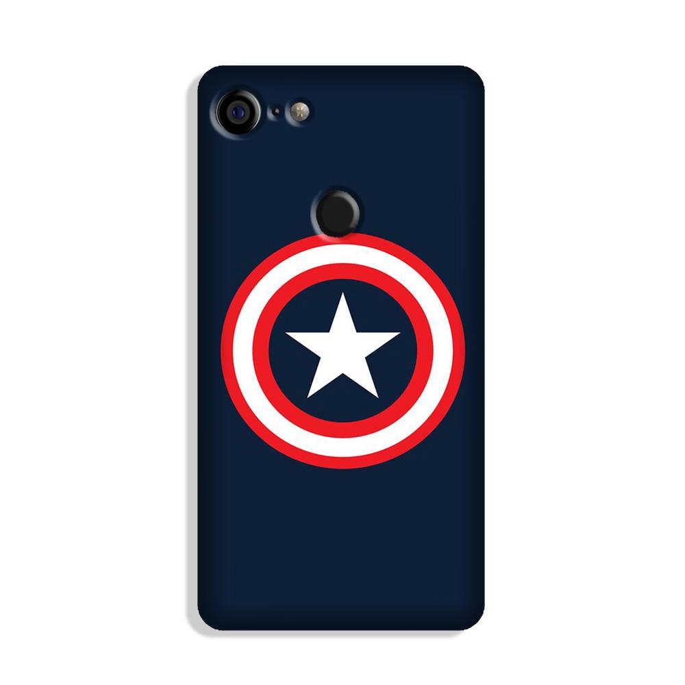 Captain America Case for Google Pixel 3 Captain America Case for Google Pixel 3
