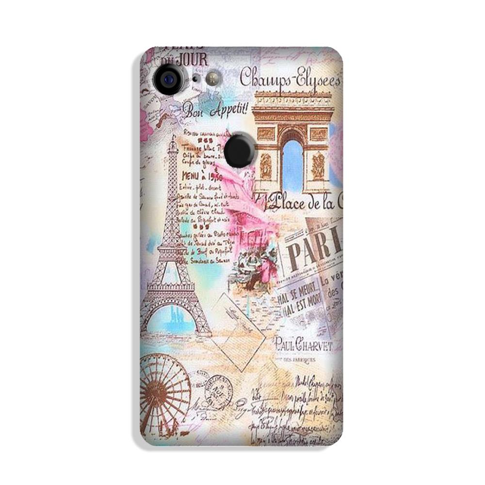 Paris Eiftel Tower Case for Google Pixel 3 XL Paris Eiftel Tower Case for Google Pixel 3 XL