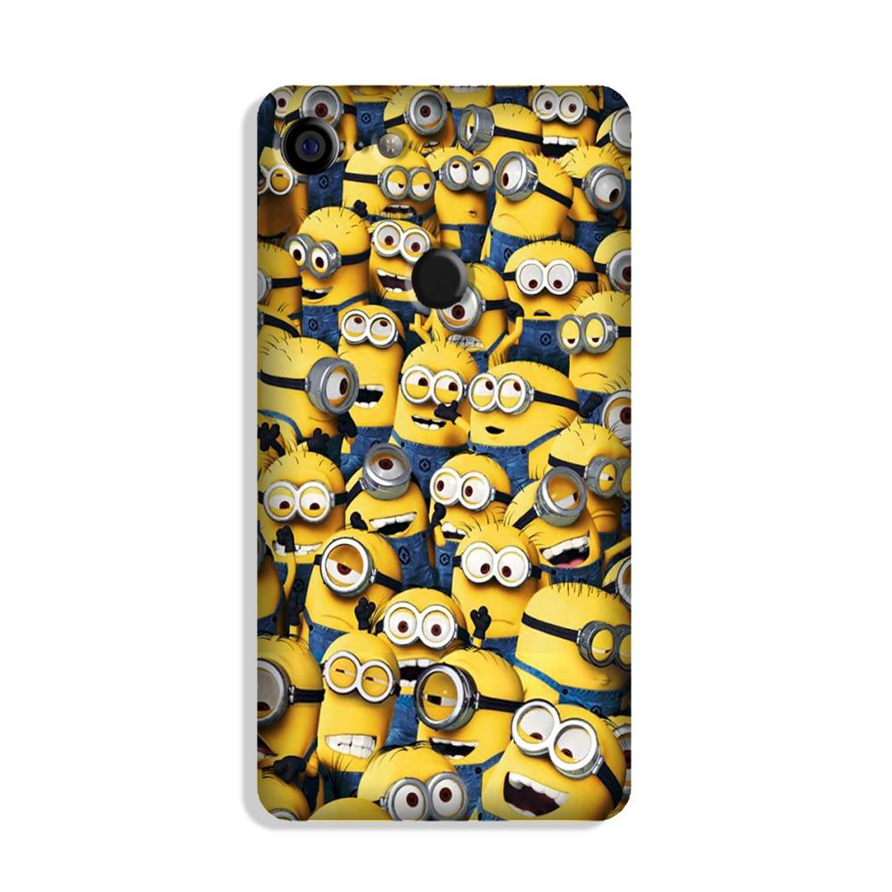 Minions Case for Google Pixel 3 XL (Design - 126) Minions Case for Google Pixel 3 XL (Design - 126)