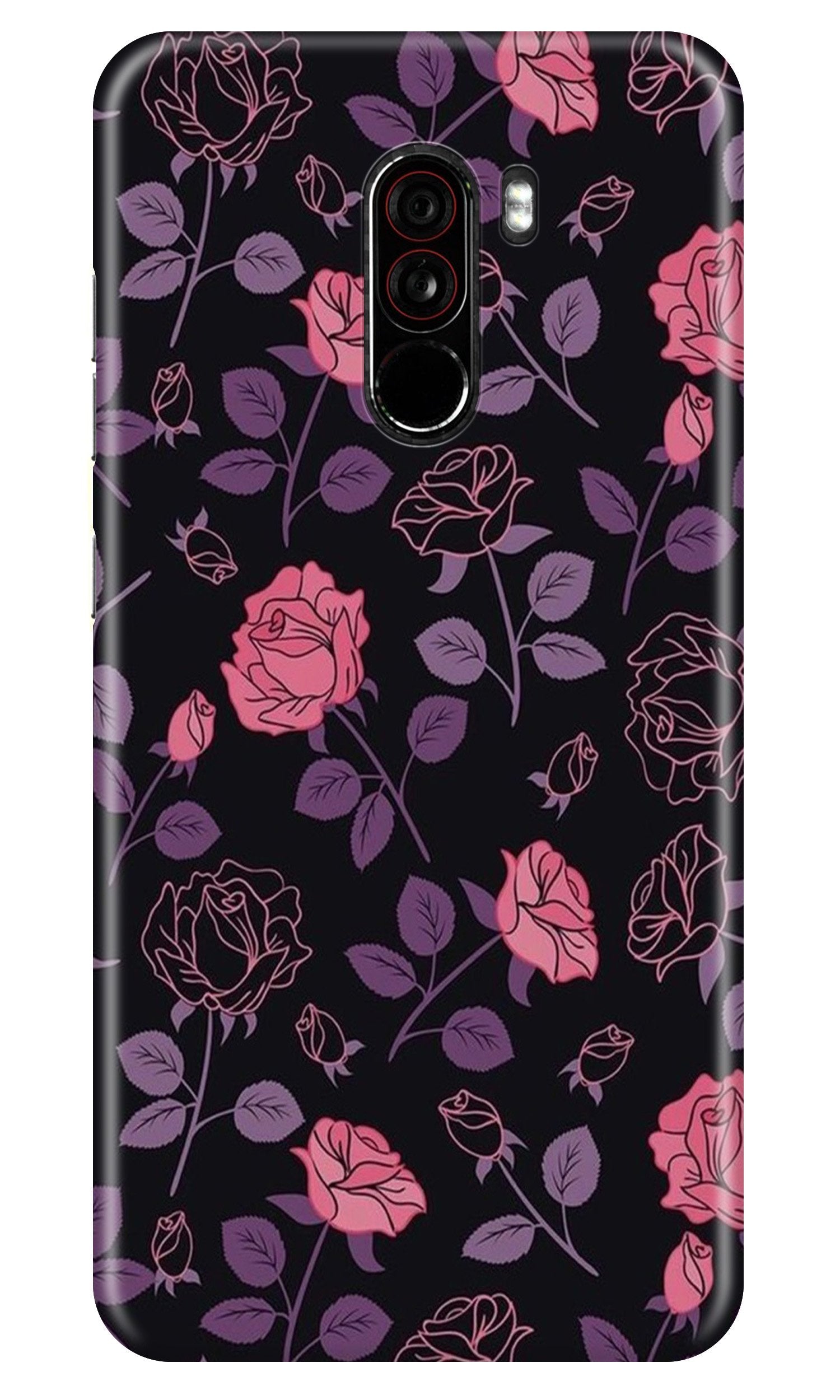 Rose Pattern Case for Poco F1 Rose Pattern Case for Poco F1