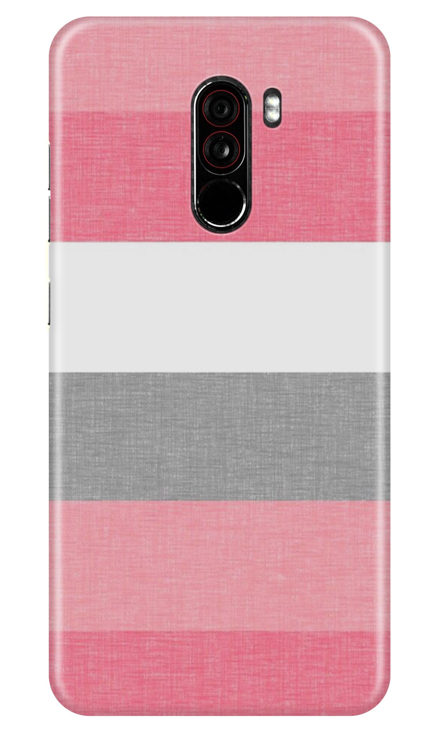 Pink white pattern Case for Poco F1 Pink white pattern Case for Poco F1