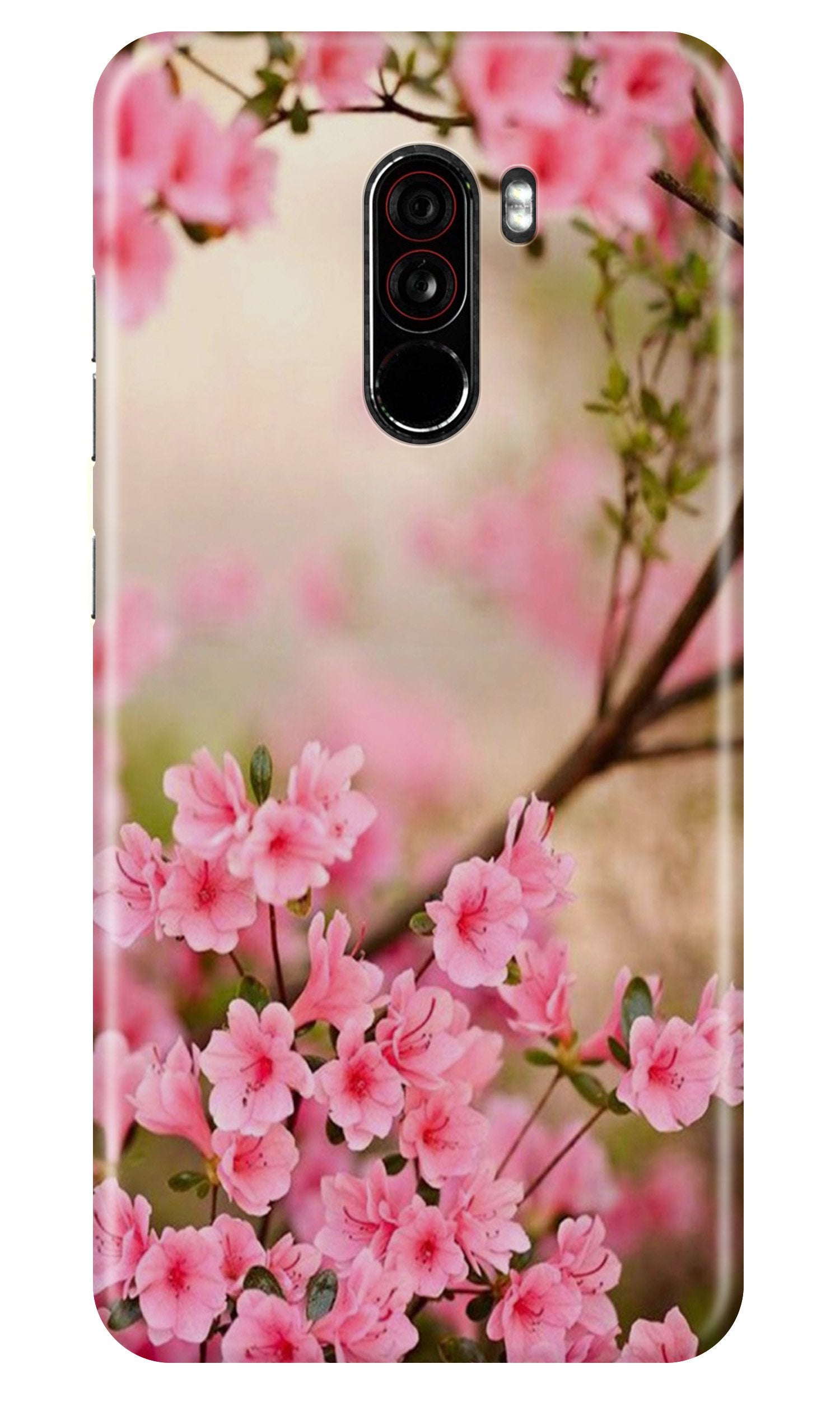 Pink flowers Case for Poco F1 Pink flowers Case for Poco F1