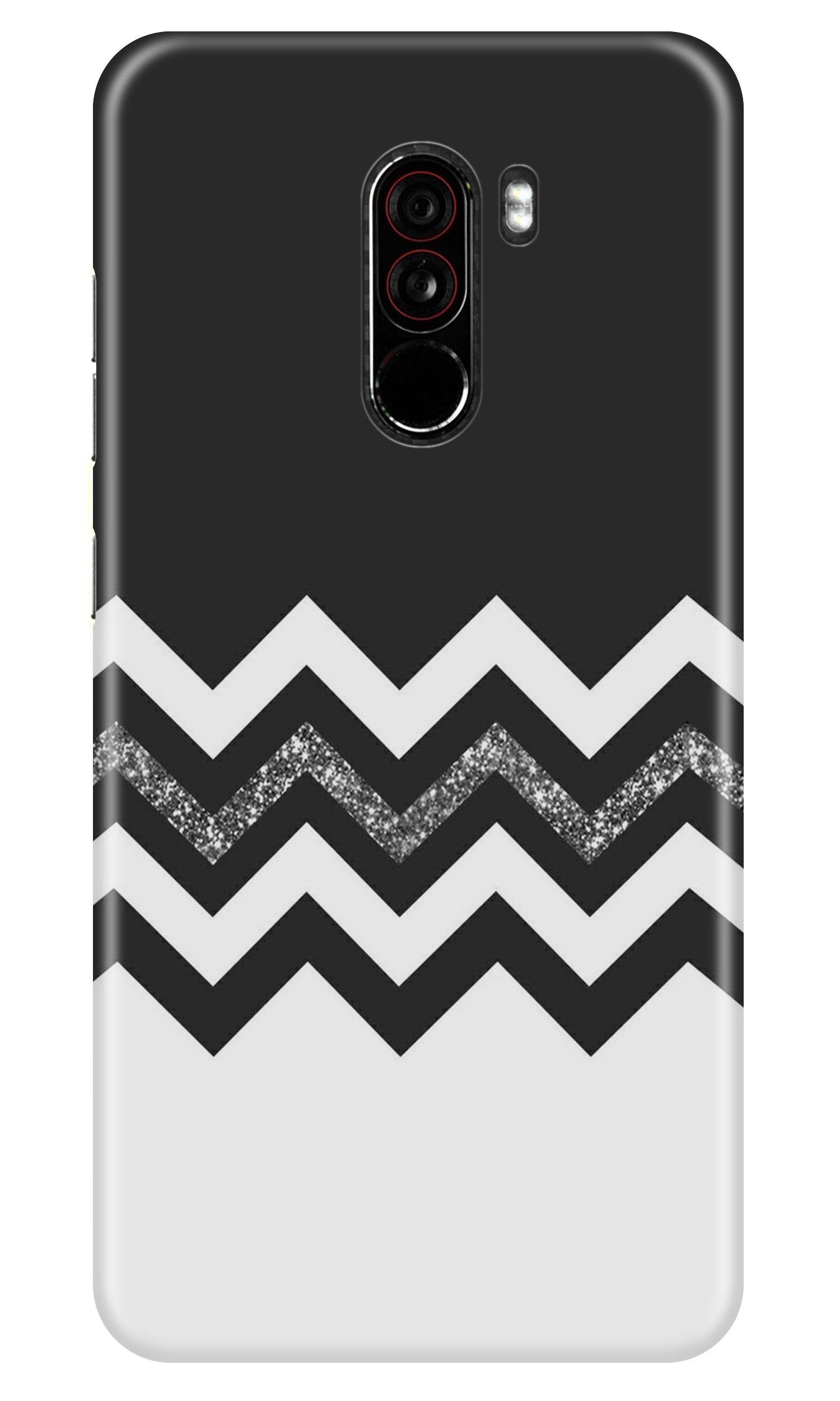 Black white Pattern Case for Poco F1 Black white Pattern Case for Poco F1