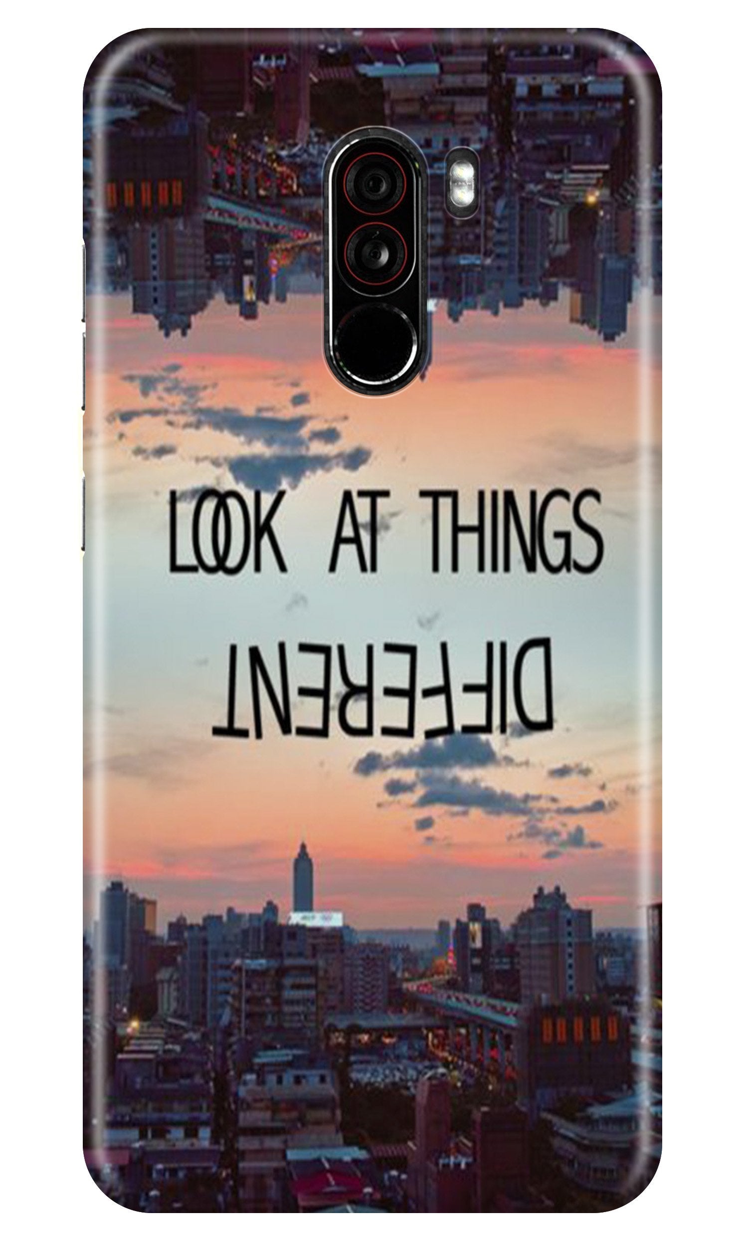 Look at things different Case for Poco F1 Look at things different Case for Poco F1
